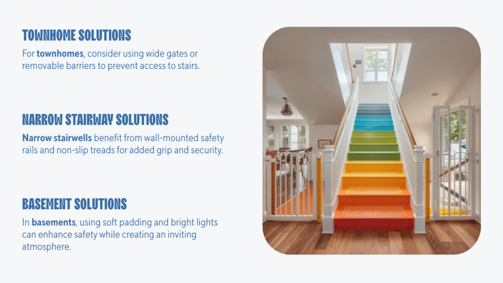 Child-proof Stairs Ideas for Different Home Types