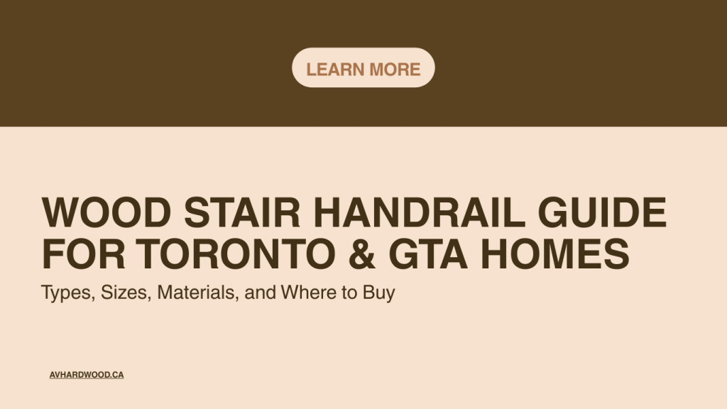 Wood Stair Handrail Guide 