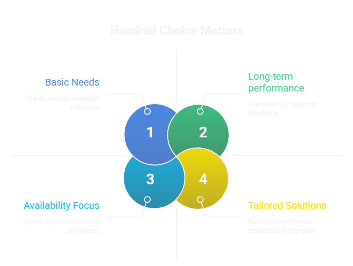 Wood Stair Handrail Home Depot vs Local Manufacturing